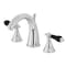 Kingston Brass KS2971PKL Duchess Widespread Bathroom Faucet W/ Brass Pop-Up, Chrome KS2971PKL - alternate 1